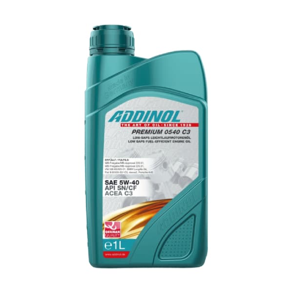 ADDINOL 5W-40 PREMIUM 0540 C3 — Λάδια Κινητήρων
